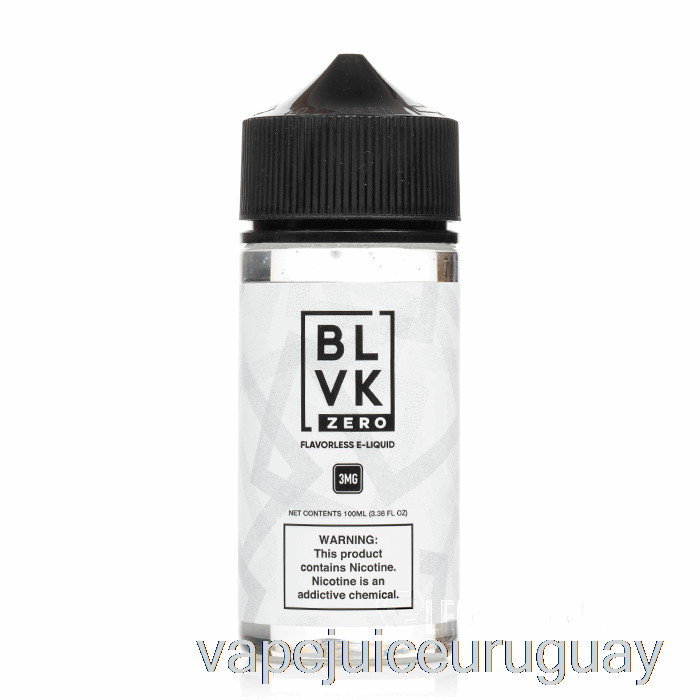 Sin Sabor - Blvk - 100ml 0mg Vape Uruguay